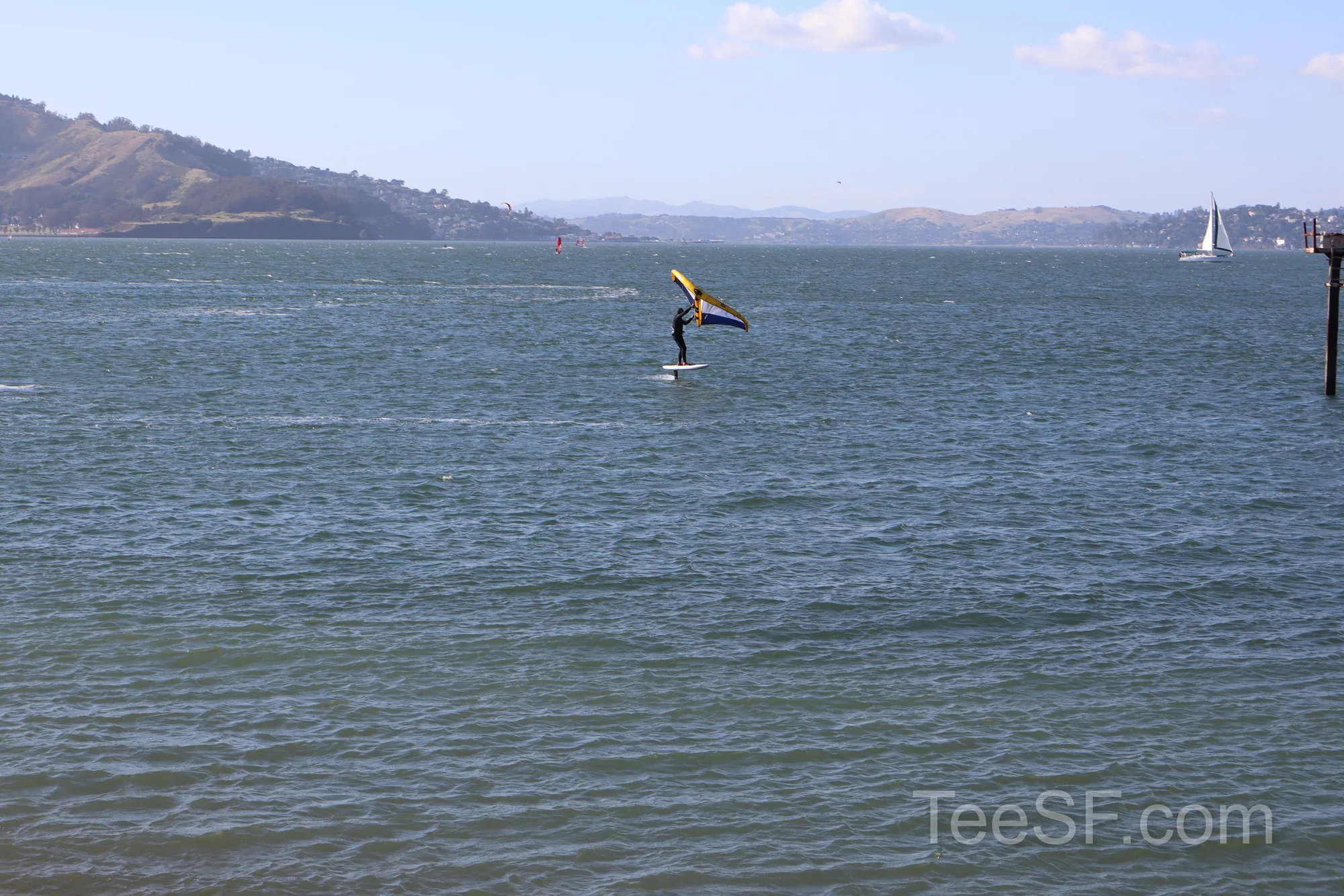 golden Gate Beach Windsurfing Bay during a Stripe Sessions 2026 visit in San Francisco.